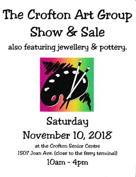 The Crofton Art Group Show and Sale @ Crofton Senior Centre Dec 31 1969 - Jun 26th @ Crofton Senior Centre