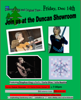 Stephen King, Carla Olive, Julia Beattie @ Duncan Showroom Dec 14 2018 - Jun 26th @ Duncan Showroom