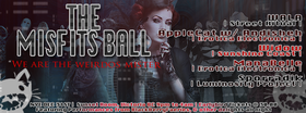 NYE Misfit's Ball: Applecat, WALA , Sporradik, Widow, Manabelle, Andisheh @ Sunset Labs Dec 31 2018 - Jun 16th @ Sunset Labs