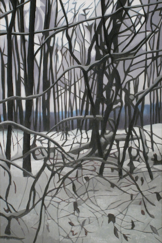 Forest Study #30 Sleeping Trees by 
James Nye