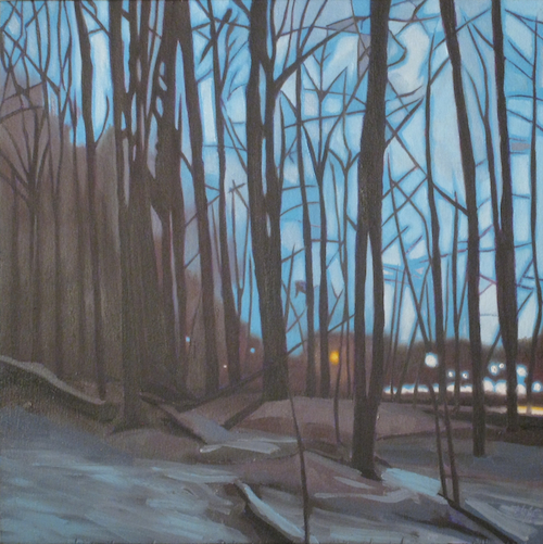 Forest Study #29 Twilight United by 
James Nye