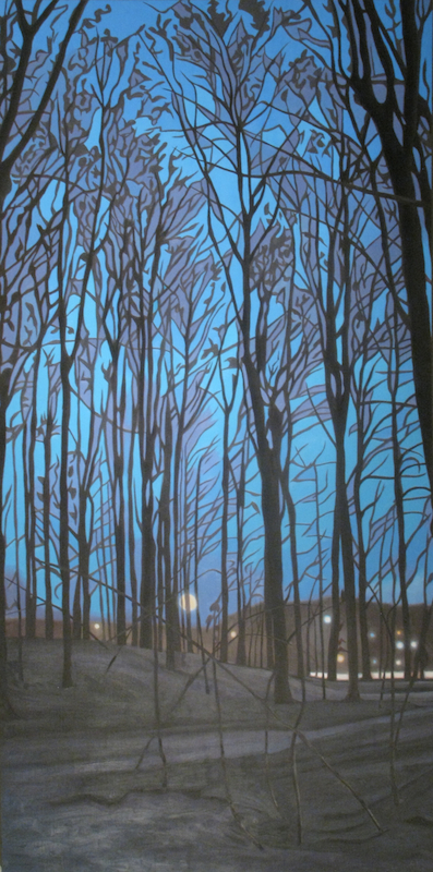 Forest Study #28 Beginning at the End by 
James Nye