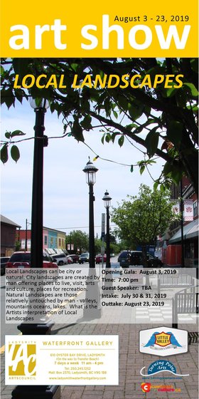 Local Landscapes @ Ladysmith Waterfront Gallery Aug 3 2019 - Jun 27th @ Ladysmith Waterfront Gallery