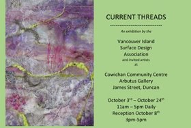 Current Threads @ The PORTALS Gallery Oct 3 2019 - Jun 27th @ The PORTALS Gallery