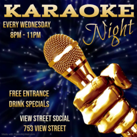 Wed. Jan 15th 2020 - Karaoke Wednesday: Stacey Holloway - May 24th @ View Street Social