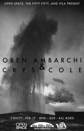 Oren Ambarchi, crys cole - May 2nd @ CAVITY Curiosity Shop
