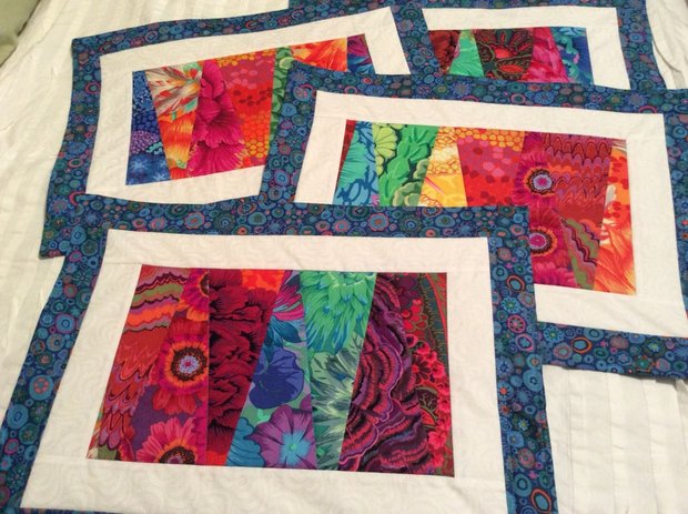Placemats - Kaffe Fassett (4) by 
Della Cronkrite