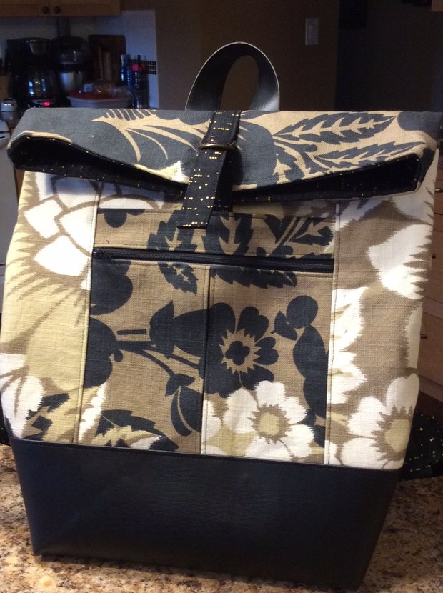 Backpack Black by 
Della Cronkrite