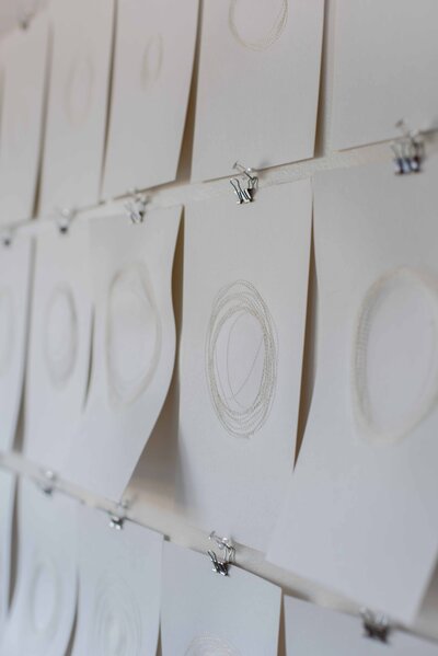 Marked Moments (detail) by 
Oona McClure