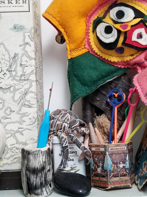 In my studio by 
Lindsay Beal