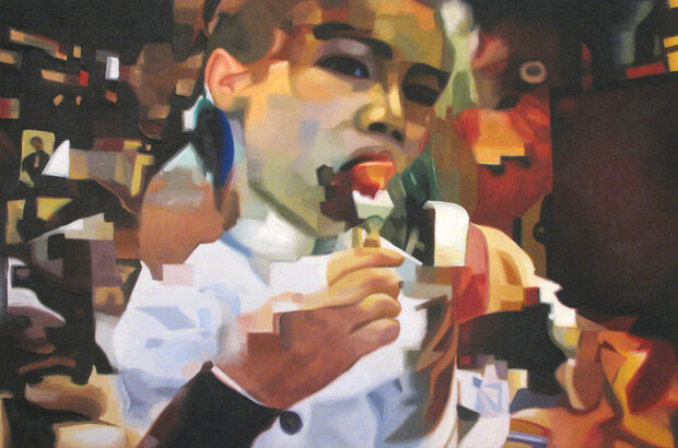 Study for a Viral Bloom by 
James Nye