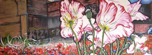 Chinatown Poppies by 
Peter Allen