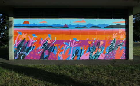 Gonzales Mural by 
Luke Ramsey, 
Meghan Hildebrand