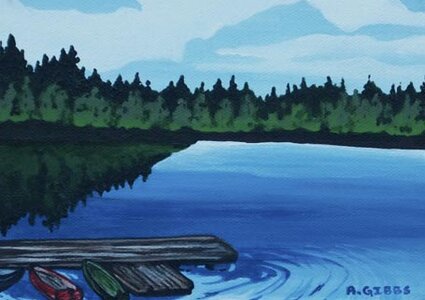 Postil Lake by 
Alexa Gibbs
