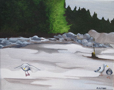Sooke Shore by 
Alexa Gibbs