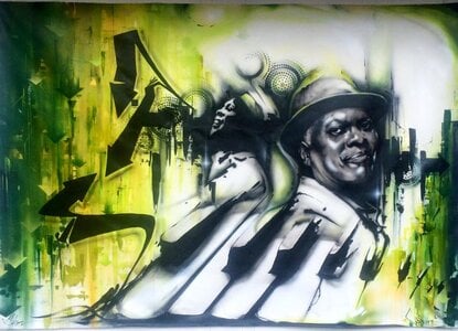 Booker T. Jones by 
Steve Feltham, AKA VERSE