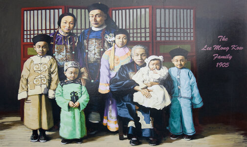 Chinatown Heritage Murals by 
Jeff Maltby