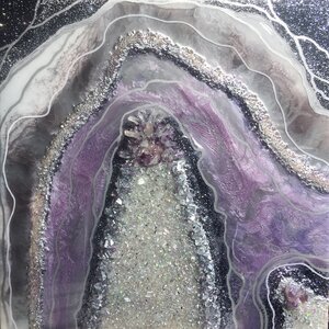 Mauve Magic Mountain by 
Charine Barber