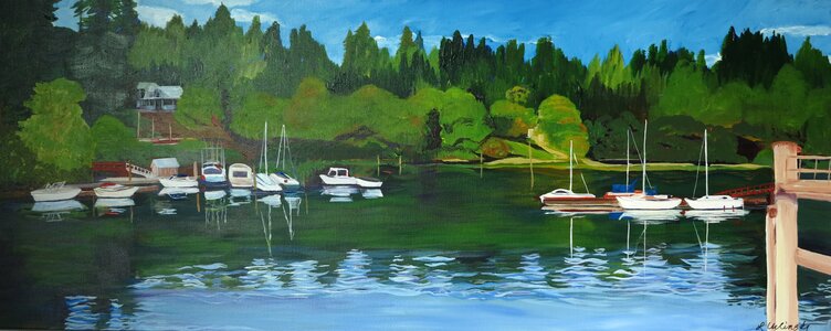 SALT SPRING FAREWELL by 
Linda Urbinsky