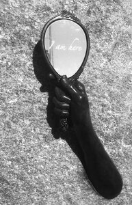 Hands of Time - Holding a Mirror by 
Crystal Przybille