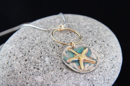 Golden Starfish by 
Linda Rajotte