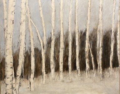 Winter Forest by 
Katharine Geddes