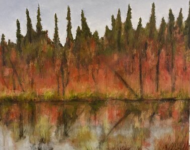 Autumn Forest by 
Katharine Geddes