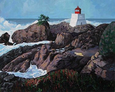 WildPacificTrail_Amphorite_Lighthouse by 
Carole Finn (OSA SFCA)
