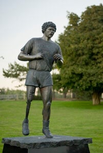 Terry Fox Memorial by 
Nathan Scott