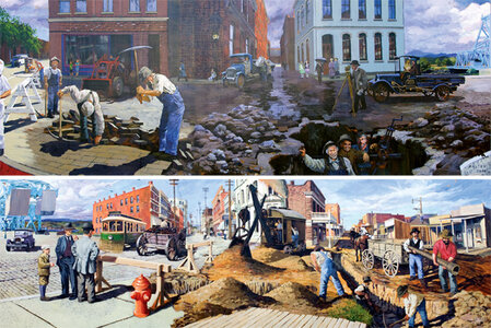 Public Works Through the Years by 
Jeff Maltby