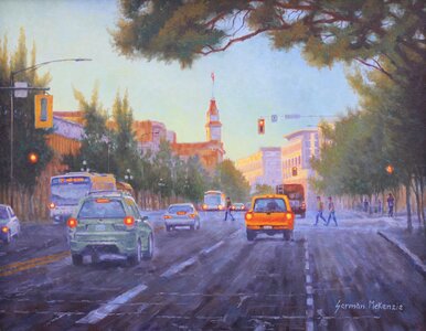 Sunset at Douglas by 
German McKenzie