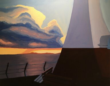 Ogden Point Beacon by 
Margaret Hantiuk