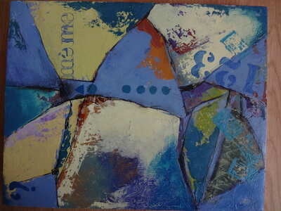 Blue Meme by 
sheila watson