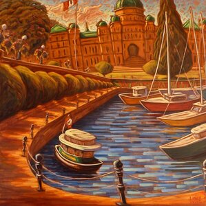 "Away, Away to the Ferry Ballet" by 
Linny D. Vine