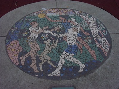 Franklin Green Park Mosaic by 
Sandra Millott