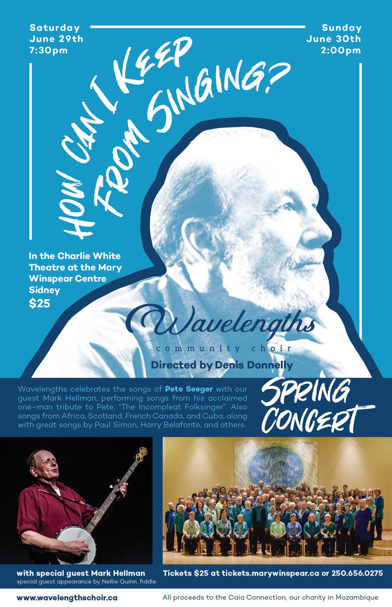 Wavelengths Community Choir @ Mary Winspear Centre Jun 30 2019 - Jun 6th @ Mary Winspear Centre