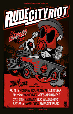 VICTORIA'S 13TH ANNUAL SKA FESTIVAL FRIDAY NIGHT RUCKUS!!: La Pobreska, Rude City Riot, Mad Bomber Society @ Lucky Bar Jul 13 2012 - Apr 30th @ Lucky Bar