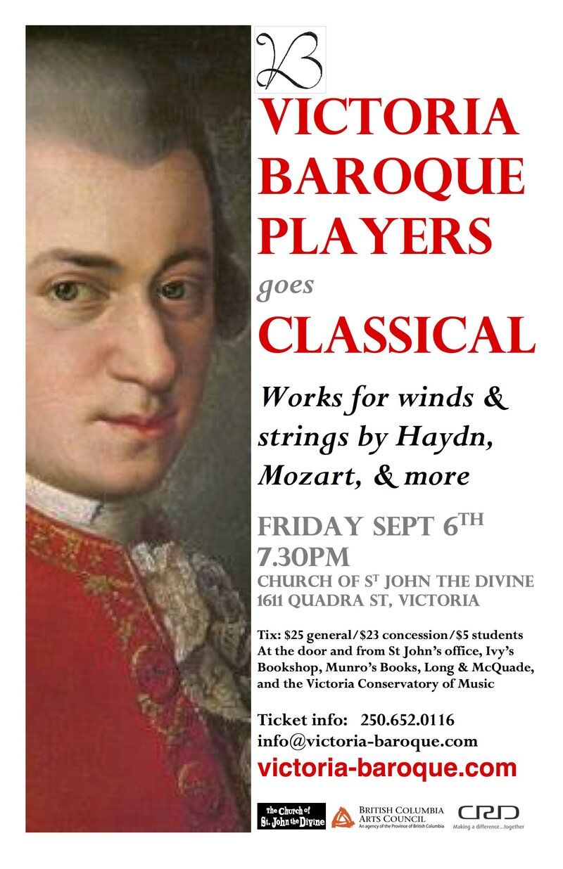 Victoria Baroque @ St. John The Divine Sep 6 2013 - Jun 4th @ St. John The Divine