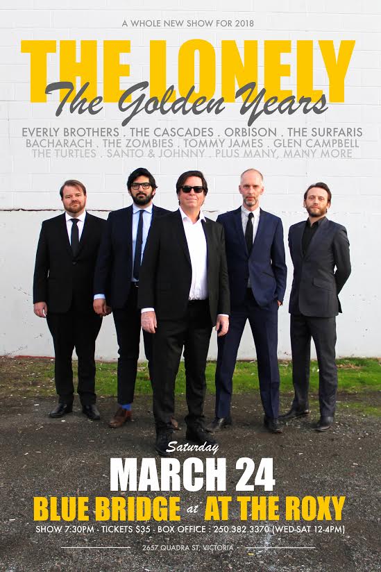 The Lonely - the Golden Years: Mike Demers @ Blue Bridge Repertory Theatre - Mar 24, 2018