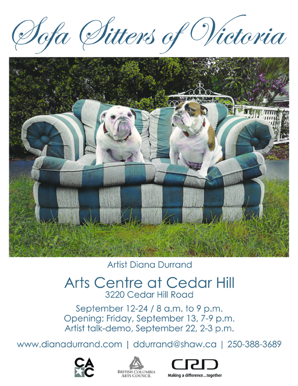 Sofa Sitters of Victoria Exhibition @  Art Centre at Cedar Hill - CACGV Main Gallery Sep 12 2013 - Jun 4th @  Art Centre at Cedar Hill - CACGV Main Gallery