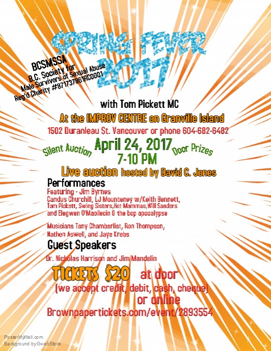 Spring Fever: Jim Byrnes, Candus Churchill,  L.j Mounteney w/Keith Bennett, Tom Pickett, Swing Sisters, Hot Mamas, Will Sanders, Tony Chamberlist, Ron Thompson,  Nathan Aswell, Elegwen O’maoileoin, Jaye Krep @ 1502 Duranleau Street - Apr 24, 2017