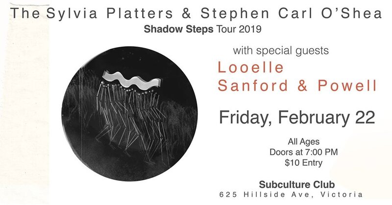 All Ages fun!: Stephen Carl O'Shea, The Sylvia Platters, Looelle, Sanford & Powell @ Subculture Club - Feb 22, 2019