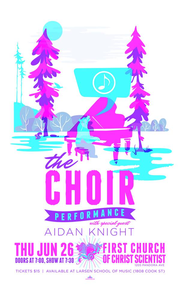 The Choir Performance: Aidan Knight, The Choir @ First Church of Christ, Scientist - Jun 26, 2014