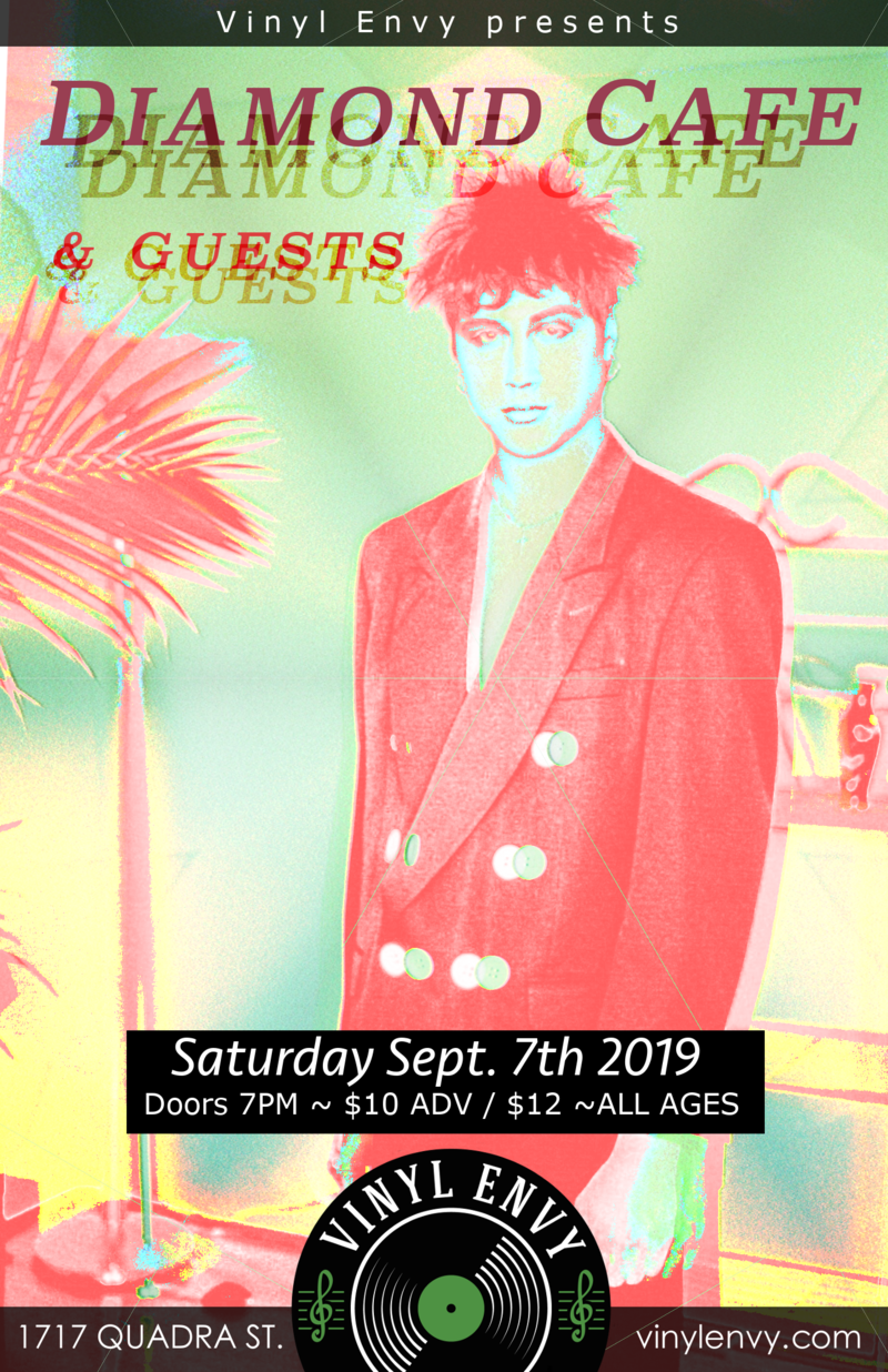 Diamond Cafe, Angel Zero  (Victoria, BC) @ Vinyl Envy Sep 7 2019 - May 10th @ Vinyl Envy