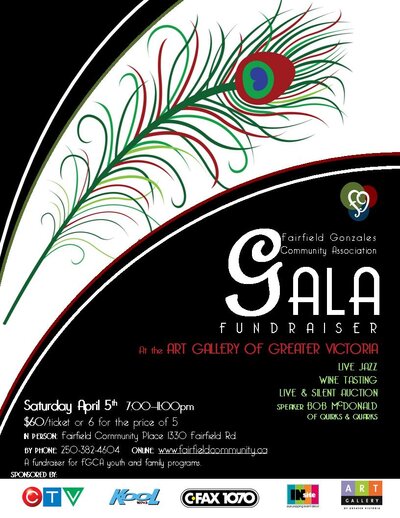 Fairfield Gonzales Gala Fundraiser @ Art Gallery Of Greater Victoria - Apr 05, 2014