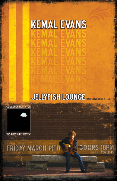 Kemal Evans CD Release @ Jellyfish Lounge: Kemal Evans @ Jellyfish Lounge - Mar 14, 2008