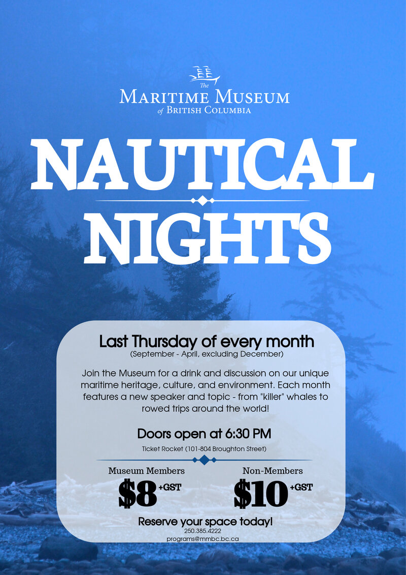 Nautical Nights Speaker Series @ Ticket Rocket  - Sep 28, 2017