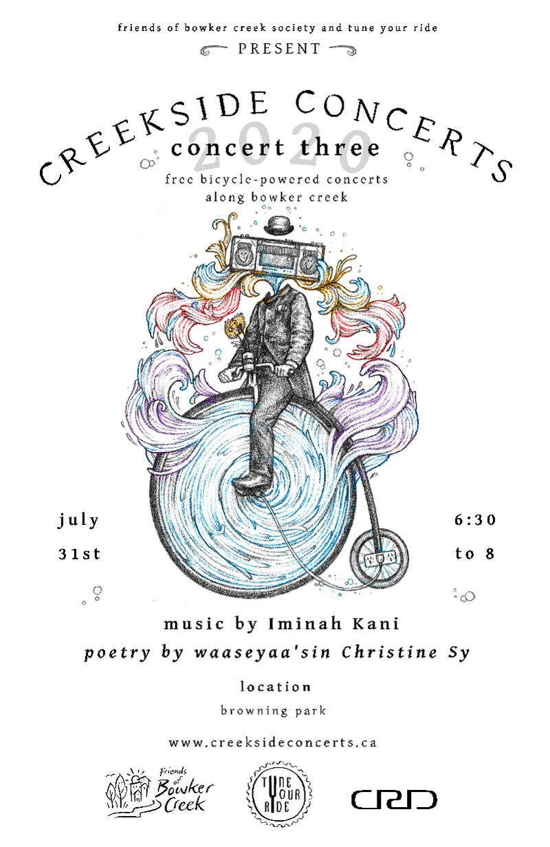Creekside Concert #3: Iminah Kani @ Browning Park Jul 31 2020 - May 6th @ Browning Park