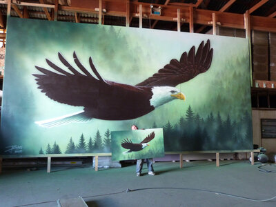 Crest Eagle by 
Jeff King