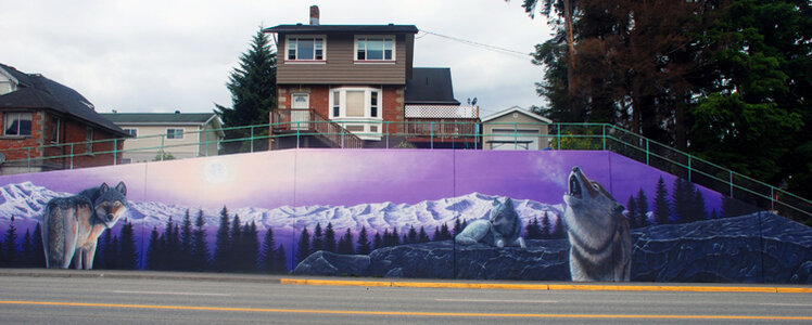 wolf wall by 
Jeff King